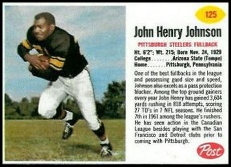 125 John Henry Johnson